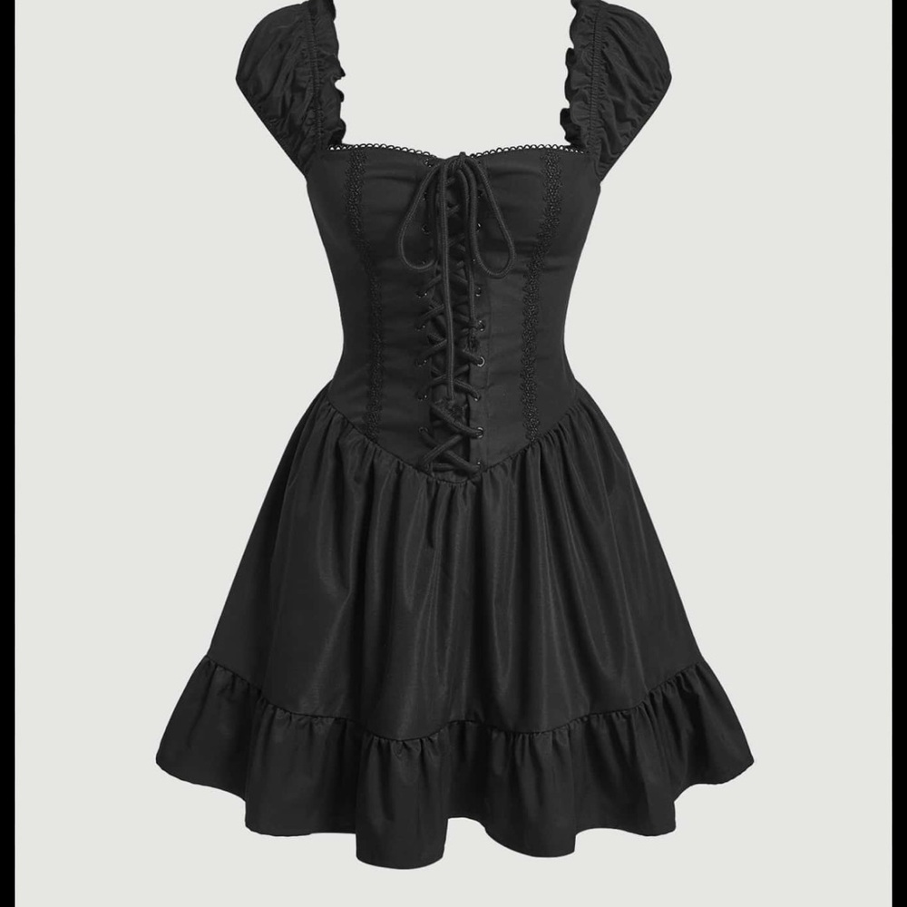 SHEIN Black Curve Dress